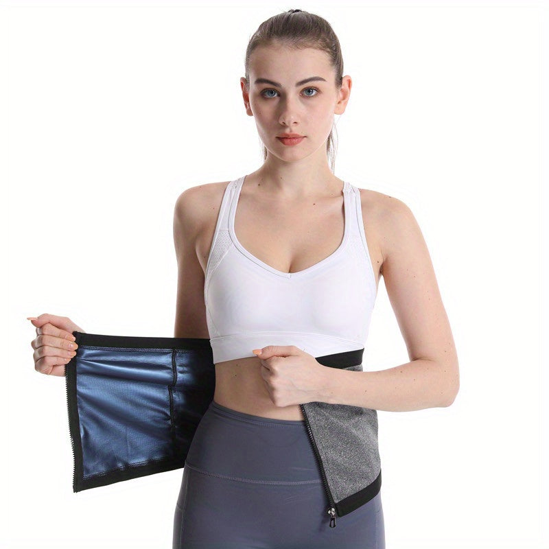 Waist Trainer Zipper Girdle Belt for Tummy Control