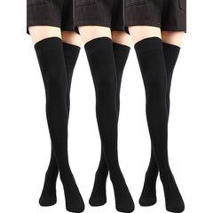 3 Pairs Compression Socks For Women And Men Knee High Compression Sock