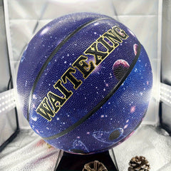 Elastic Starry Sky Basketball Size 7 Non slip Wear resistant Sport Supplies