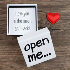 Cherished Moments Pocket Hug 'I Love You to the Moon and Back' Anniversary Gift