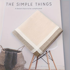 3pcs Men's Handkerchiefs in Beige & Gray