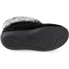 Women's Fuzzy Indoor Outdoor Slippers Solid Comfort Shoes