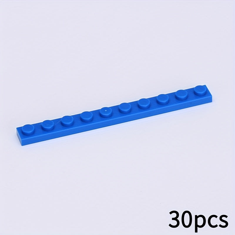 30pcs Building Blocks Compatible with MOC 4477 Sets Gray Red Green Orange