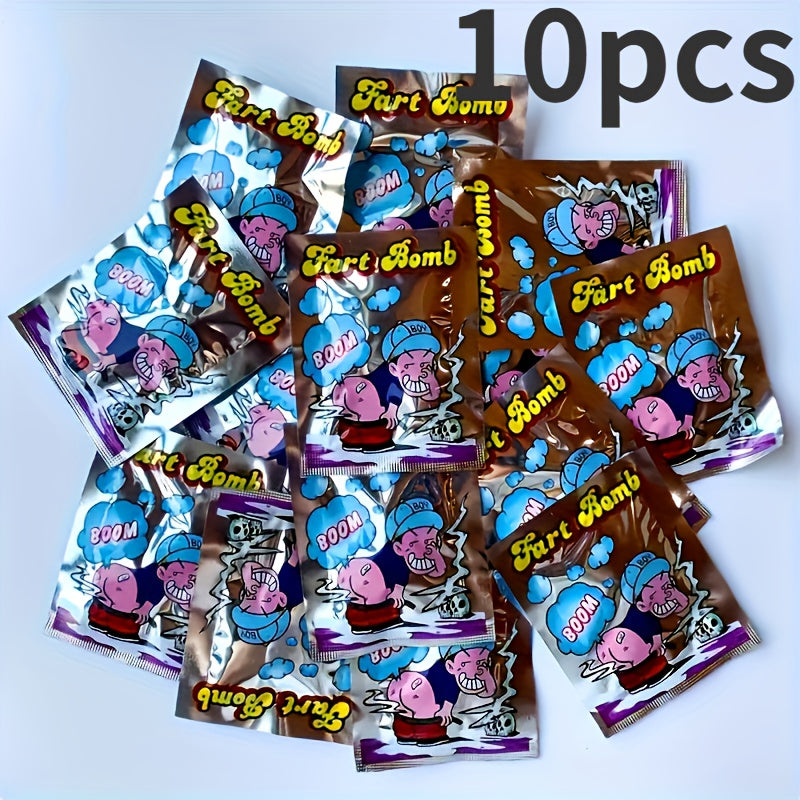 30pcs Stench Fart Bag Prank Fart Bag Colorful Sachet Novelty Toys