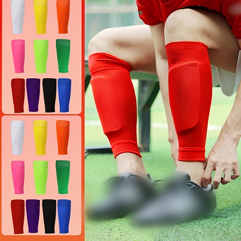Professional Compression Shin Guard Cover for Soccer and Football