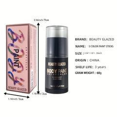 Face Body Paint Stick Professional Flash Non Toxic Safety Tattoos Painting