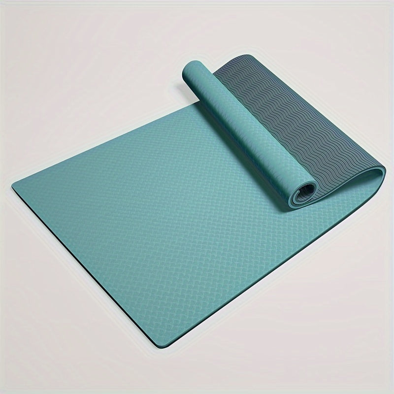 Thick TPE Yoga Mat Non Slip Fitness Household Pilates Gear