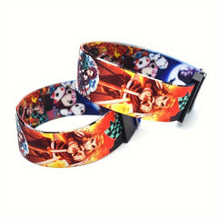 1pc Anime Print Bracelet Waterproof Durable Reusable Wristband Wrist Band