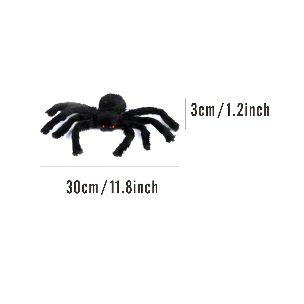 Halloween Costume Plush Spider Simulation Spider Props