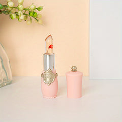 Flower Lip Gloss Crystal Jelly Lipstick Long Lasting Nutritious Lip Balm