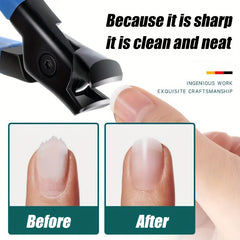 Sharp Nail Clippers for Thick Nails Stainless Steel Cutter Rust Proof