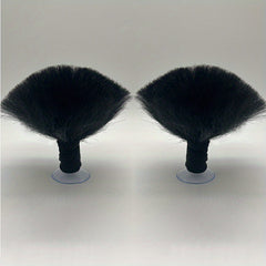 Colorful Short Pigtail Helmet Accessory for Smooth Surfaces