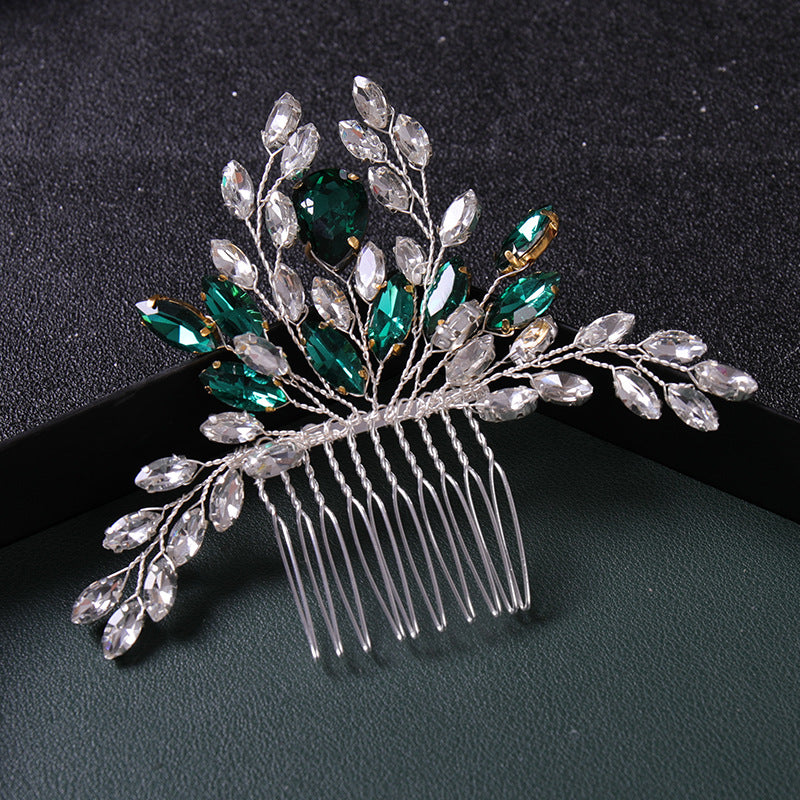 Crystal Rhinestone Wedding Hair Comb Bridal Hair Combs Jewelry Accessories
