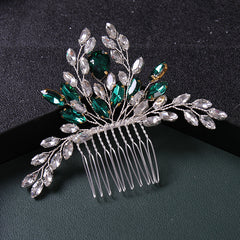 Crystal Rhinestone Wedding Hair Comb Bridal Hair Combs Jewelry Accessories