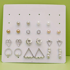 Hypoalljsonergenic Earrings 11 Pairs Set for Women & Girls