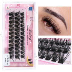 3D DIY D Curling Mink Eyelashes 36pcs