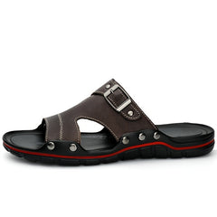 Men's Lightweight Slides Casual Slippers Comfortable House Shoes