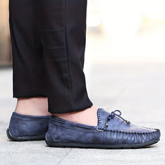 Men's Wear resistant Lace Up Comfy Loafer Shoes