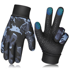 Kids' Waterproof Anti-Touchscreen Gloves for Running & Skiing