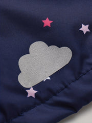 Toddler's Cartoon Waterproof Windbreaker Jacket Hooded Coat