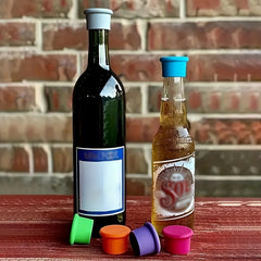Wine Bottle Cap Silicone Sealing Stopper Soft Beer Stopper Seasoning Solid Cap