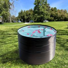 Portable Bathtub Soaking Tub Folding Bathtub Ice Bath Tub Shower Tub
