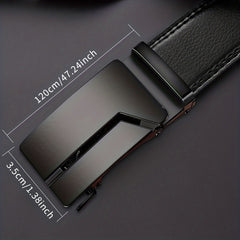Men's Automatic Buckle Business Belt