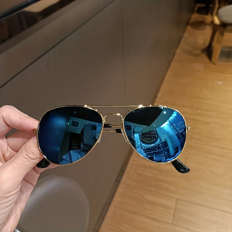 Round Sunglasses UV Protection for Holiday Party