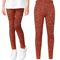 Girls Outdoor Thin Leggings Children's Tight Pants