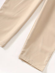 Girls Casual Long Sleeve Cargo Jumpsuit With Belt Set
