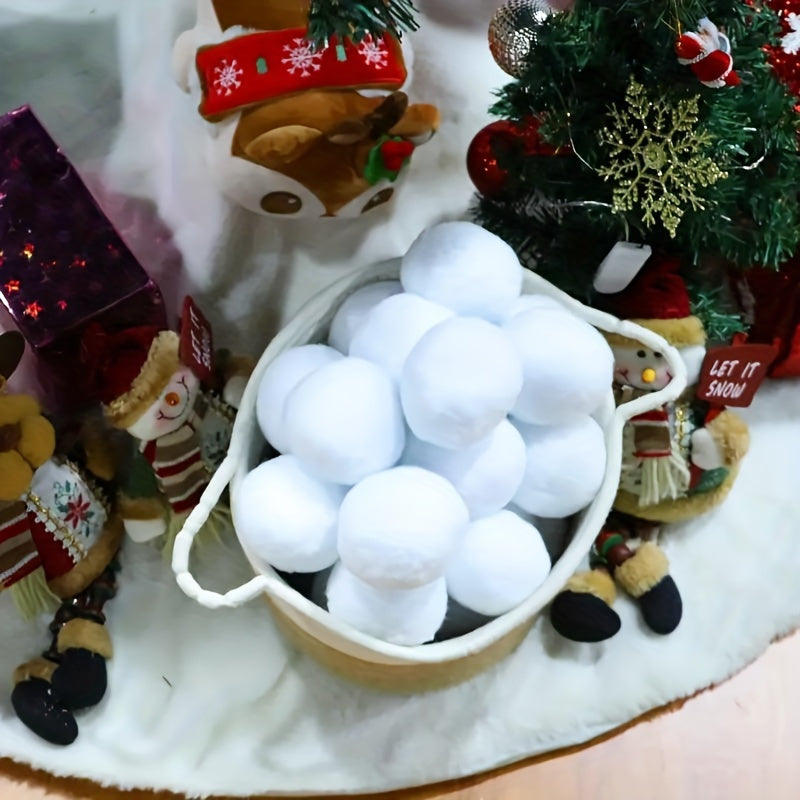 20pcs Snow Balls Indoor Outdoor Play Safe Funny Christmas Snow Balls