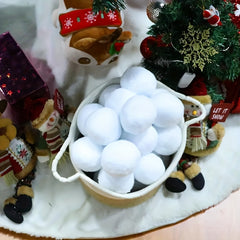 20pcs Snow Balls Indoor Outdoor Play Safe Funny Christmas Snow Balls