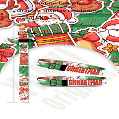 Christmas Snowman Bracelet Adjustable Waterproof Wristband