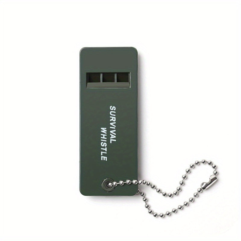 5pcs Tri Band Survival Whistle Portable Lifesaving Whistle