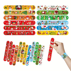 24pcs Christmas Clapper Bracelet Variety Pack