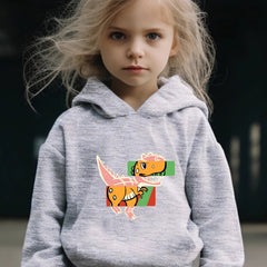 Dino Graphic 2pcs Set Girls Casual Comfy Activewear for Spring Fall