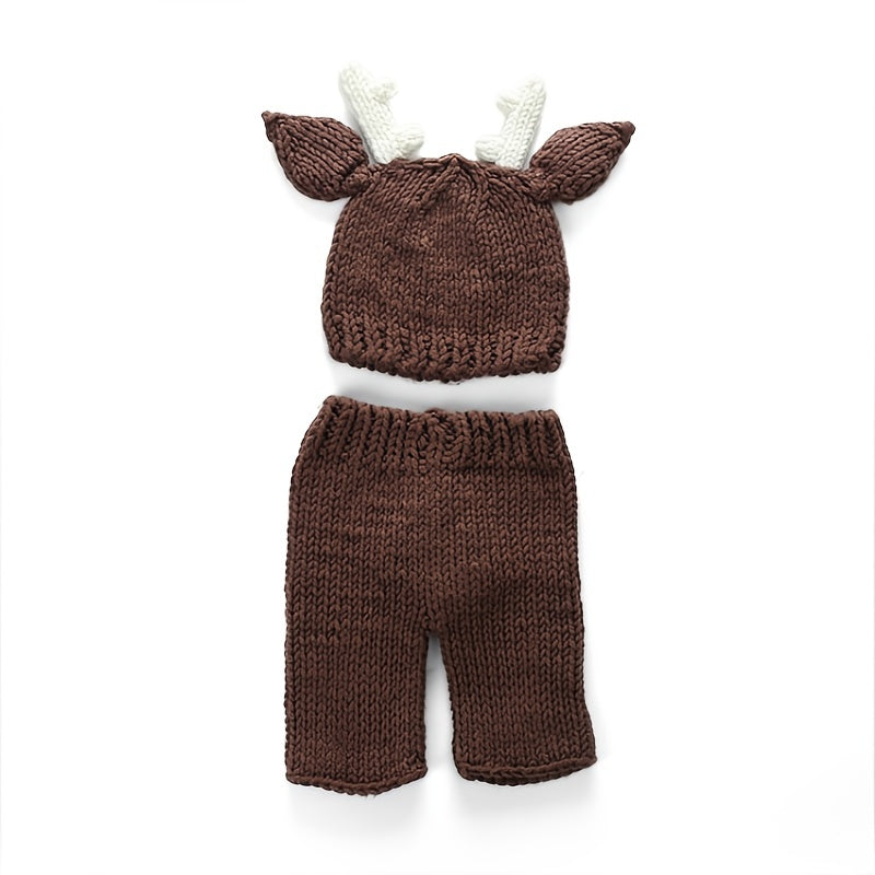 Christmas Deer Outfit for Baby 2pcs Hat & Pants