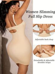 Bodycon Dress with Tummy Control Shapewear for Women