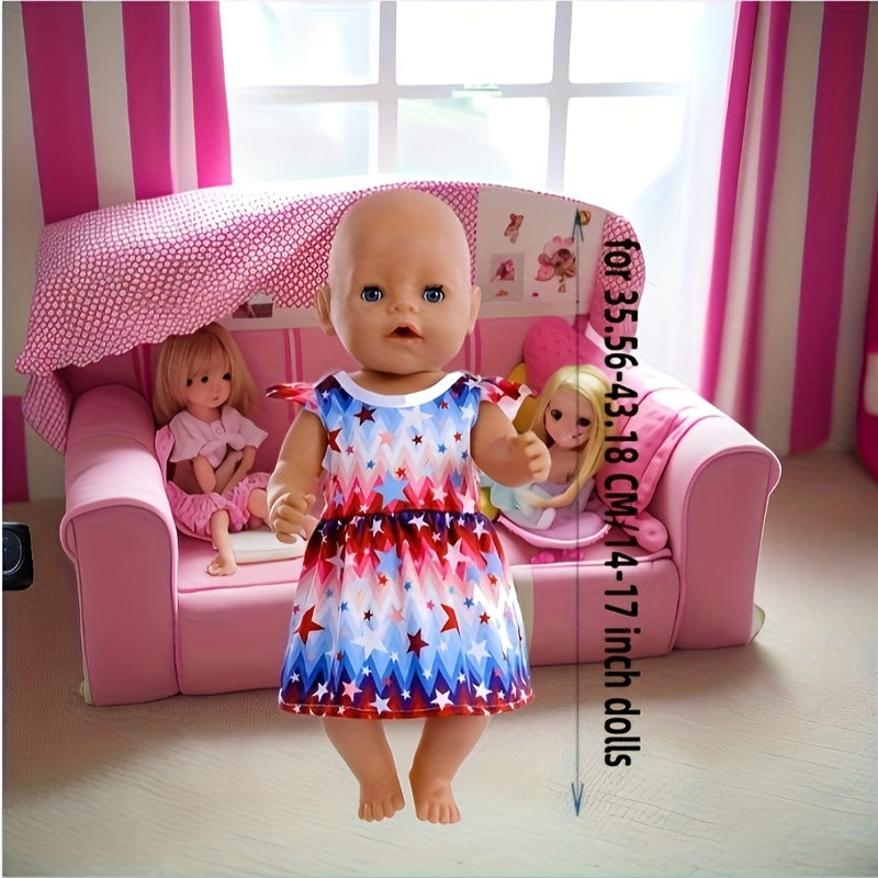Flamingo Unicorn Themed Doll Clothes for 14-17 Inch Toy Dolls