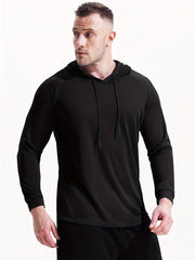 Men's Loose Sports Hoodie Fast Dry Hooded Sweater
