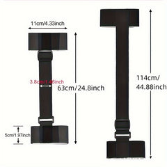 Adjustable Ski Bearing Strap With Cushioned Shoulder Rest