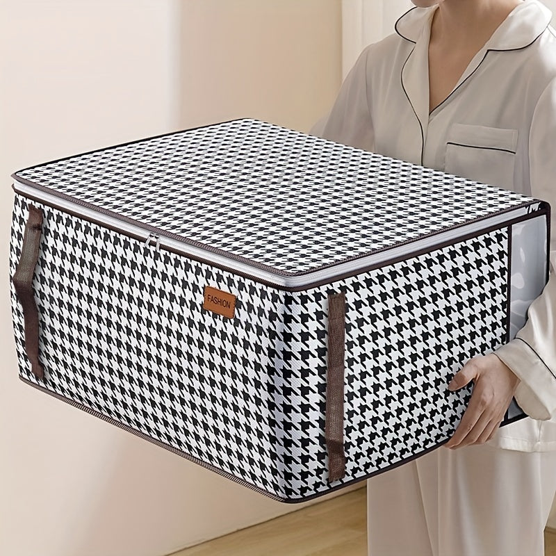 Portable Clothes Storage Bag Quilt Box for Wardrobe Sorting