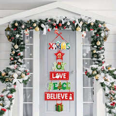 Christmas Tree Door Decoration for Party