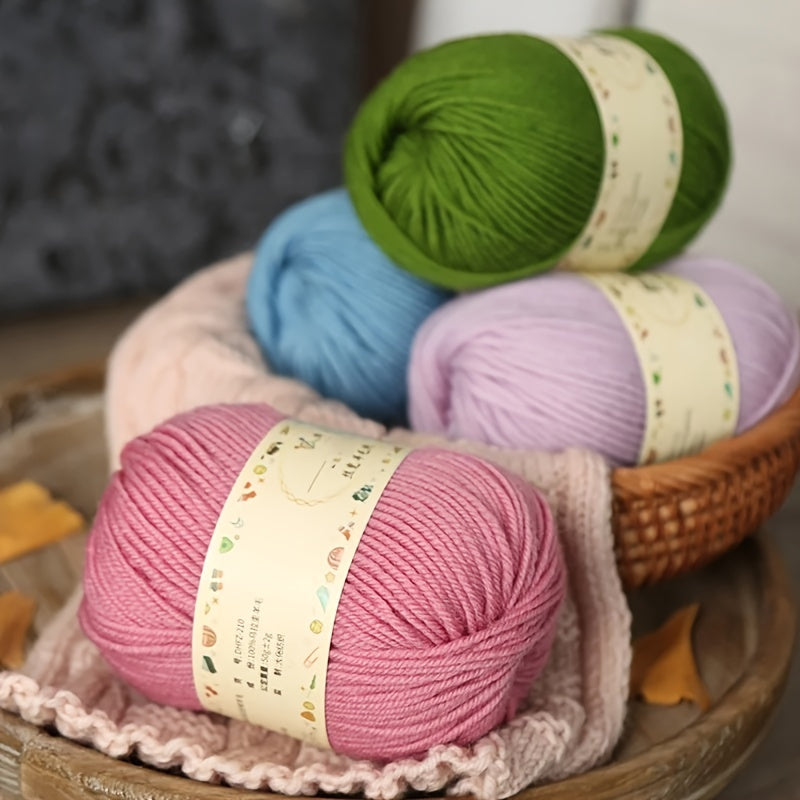120m Wool Yarn for Knitting & Crochet
