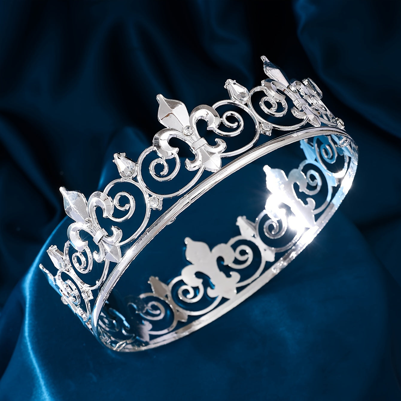 Royal Style Tiara King & Queen Crown Hair Accessories