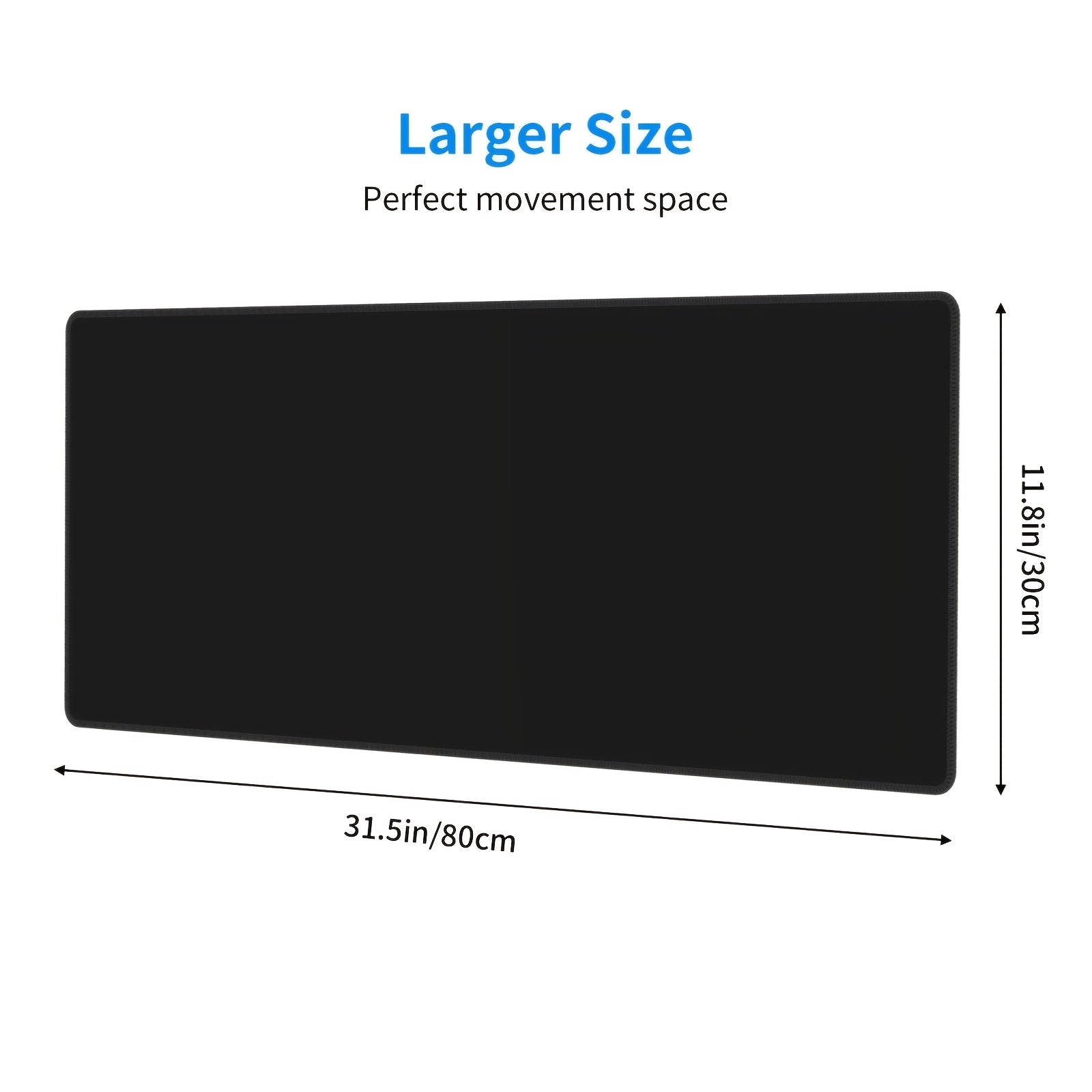 American Flag Large Mouse Pad Water Resistant Non Slip Rubber Base