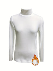 Women's Slim Fit Thermal Long Sleeve T-Shirt