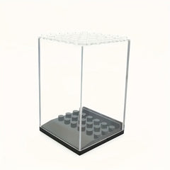 3pcs Transparent Micro Dust Cover Display Box for Building Blocks Figures