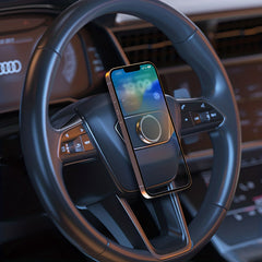 Magnetic Phone Holder for Car with Suction Cup - Safe Navigation