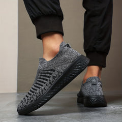 Men's Slip on Sneakers Lightweight Breathable Walking Shoes